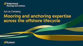 Acteon | Mooring and Anchors lifecycle