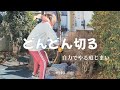 どんどん木を切る 自力でやる庭じまい #110