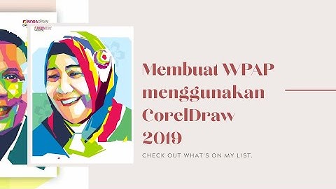 Membuat WPAP Menggunakan CorelDraw 2019 (Part 1)