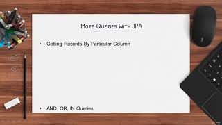 36 Introduction To More Queries With JPA