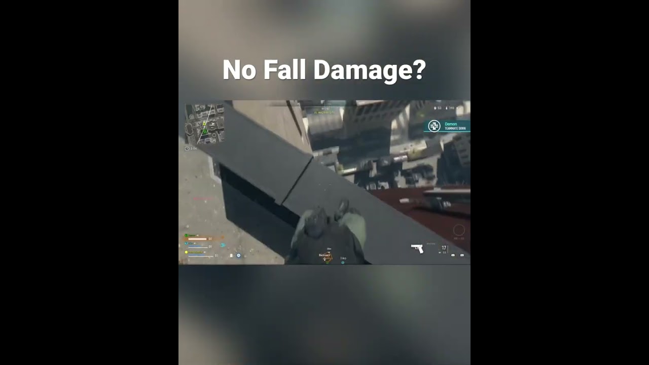 Apparently If You’re Downed, Take No Fall Damage | Warzone 2