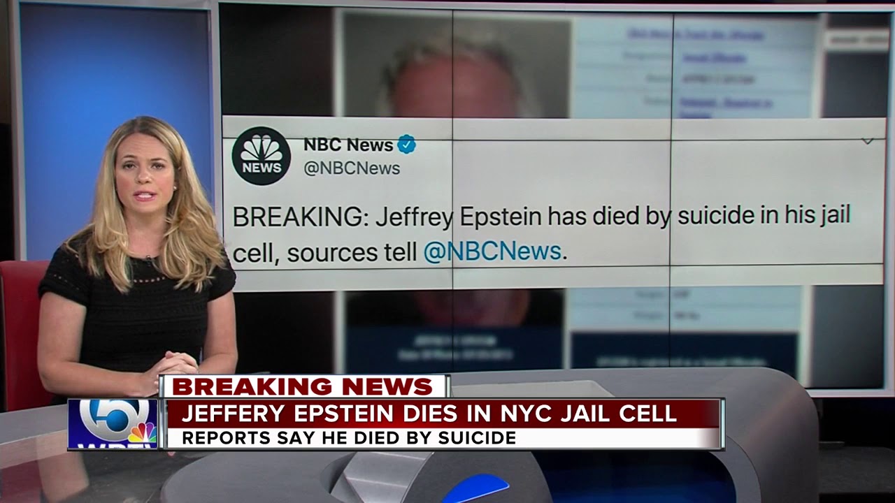 vero beach weather Jeffrey Epstein has died by suicide, multiple sources tell NBC