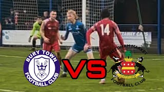 INJURY TIME DRAMA!!!!! Bury Town VS Needham Market (S4 EP49)