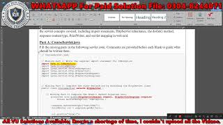 CS311 Assignment 2 Solution Spring 2026 , CS311 Assignment 2 Solution 2026 #CS311 #vuassignments