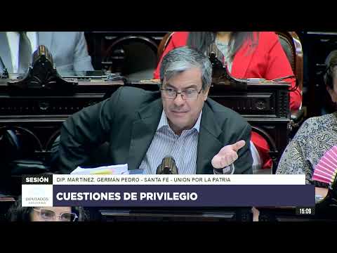 Diputado Martínez, Germán Pedro - Continuación de Sesión - 06-02-2024 - CP