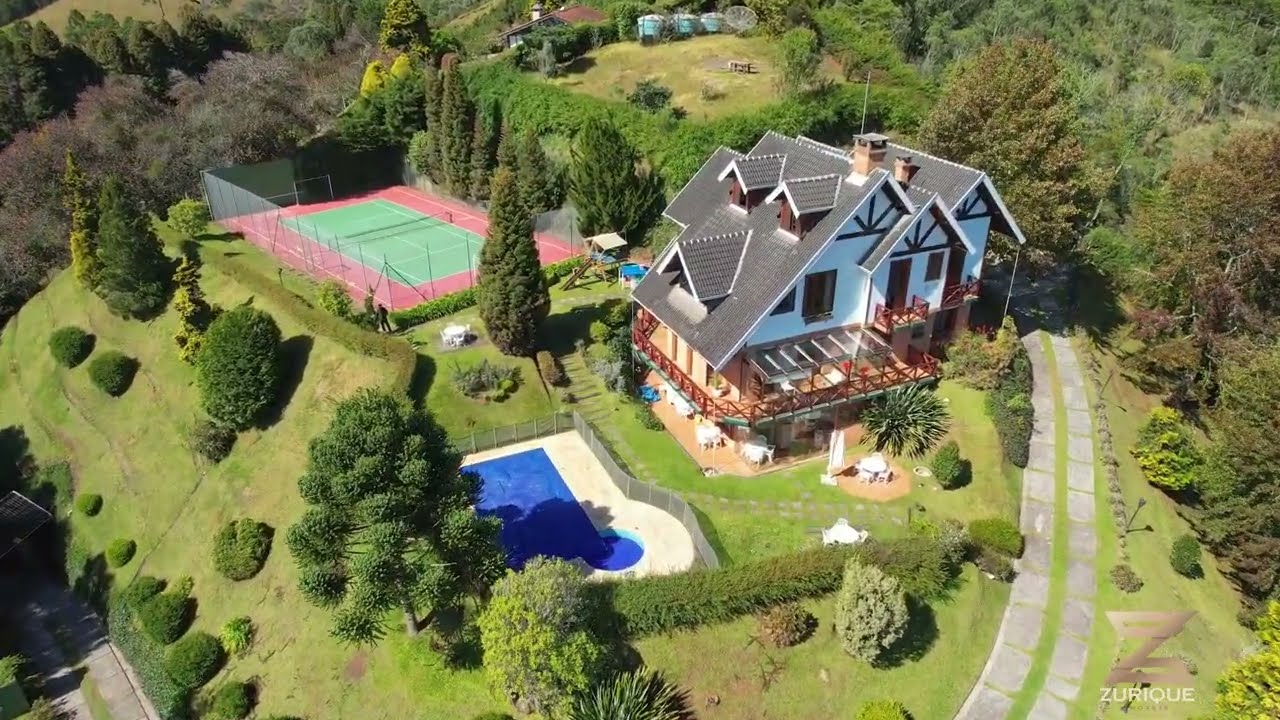 🌲LINDA MANSÃO - CONDOMÍNIO GRAN VILLE - CAMPOS DO JORDÃO/SP - R$4.800.000,00