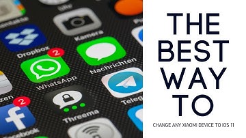 How To Change Xiaomi Device To IOS 11 - No Root