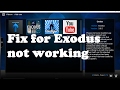 Exodus not working, how to fix it?