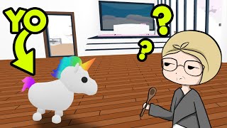 Me Disfrazo De Mascota Para Ganar Las Escondidas Con Mi Abuela En Roblox