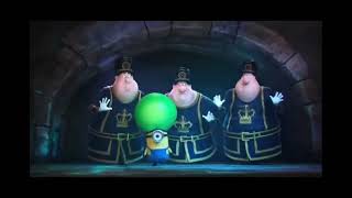 Minions 2015 hypnotizing the guards