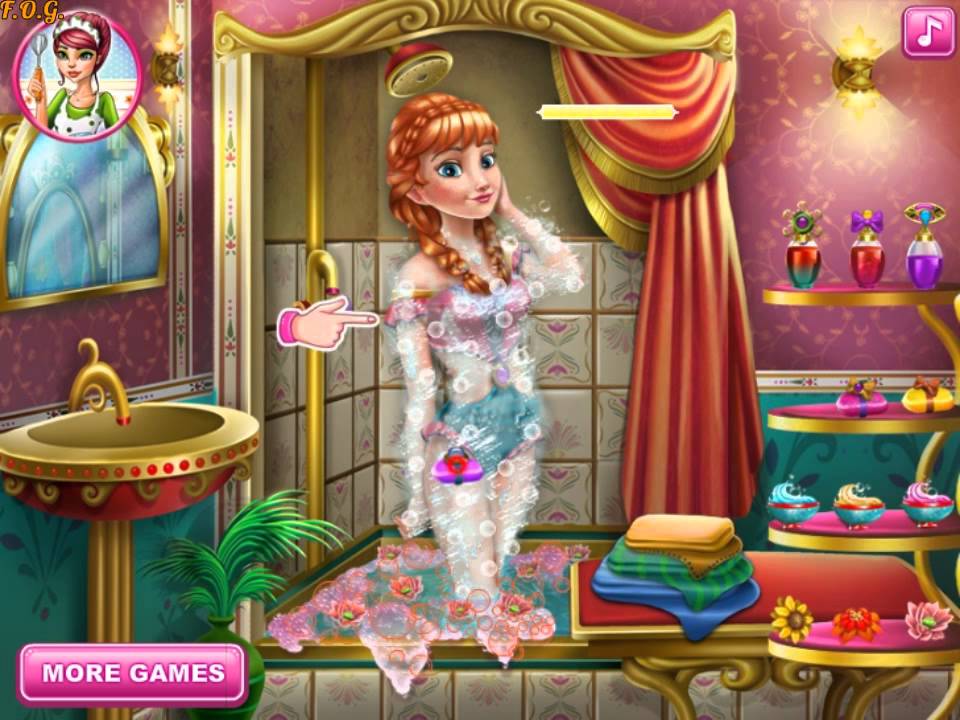 Прохождение frozen. Квартира Анны игра. Ваннушки игры такие. Игра Frozen Anna Escape прохождение.