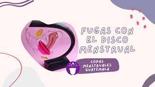 ¿Fugas con tu disco menstrual? Este video es para ti.