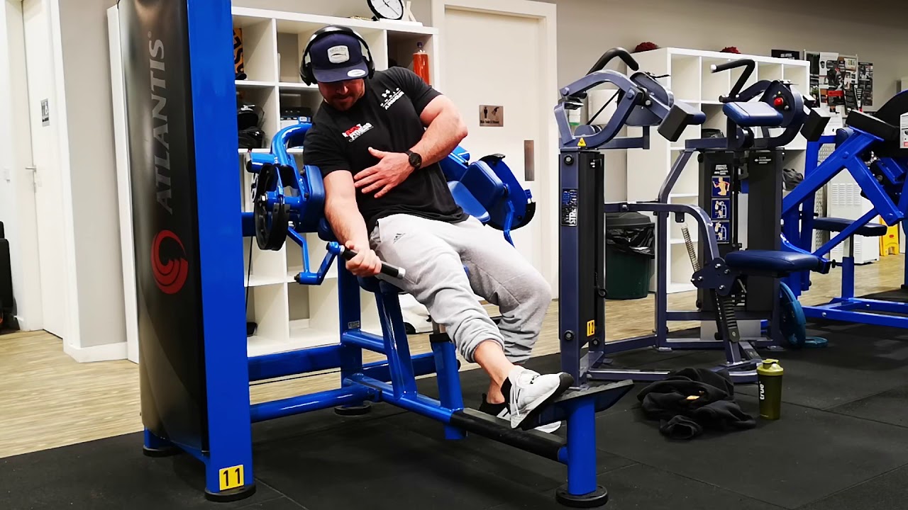 Atlantis Machine Curl 1 Arm - YouTube