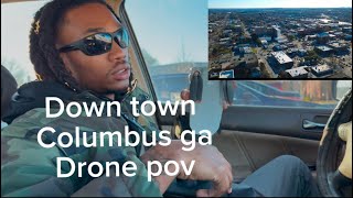 Down town Columbus GA drone pov #columbusga #drone #dronevideo #pov #viralvideo #dji