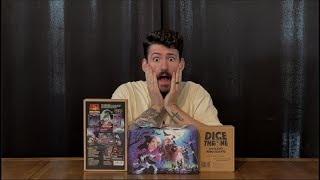 Dice Throne Outcasts + Adventures Unchained | All the New Things Pledge | Unboxing