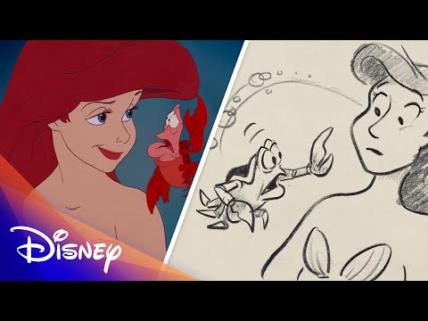 The Little Mermaid Side by Side | Disney