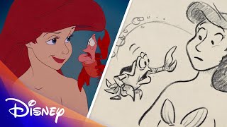 The Little Mermaid Side by Side | Disney