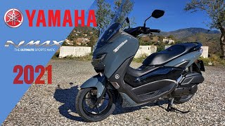 Yamaha NMAX (2021) | Test Ride and Review (Walkaround, Soundcheck, Acceleration) | VLOG273 [4K]