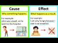 Cause and Effect Quiz