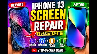 iPhone 13 Screen Replacement | How to Repair for Beginners - LIKE