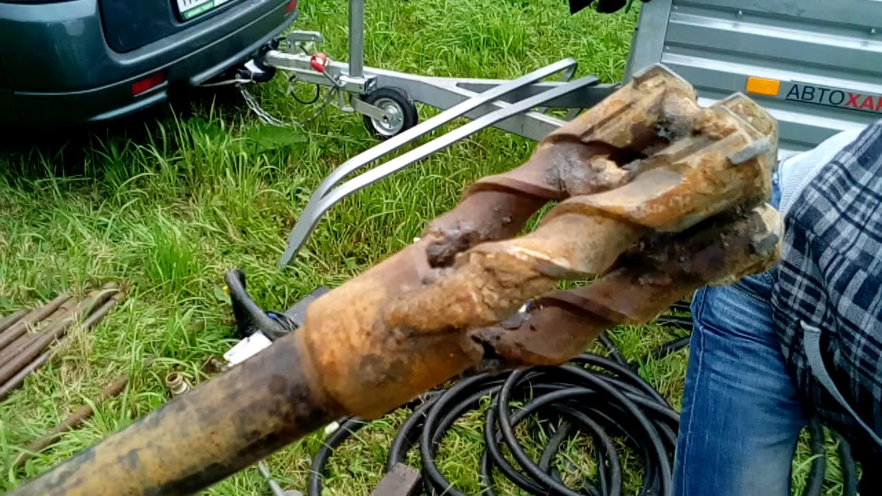 Бурим сами. разведочное бурение - YouTube