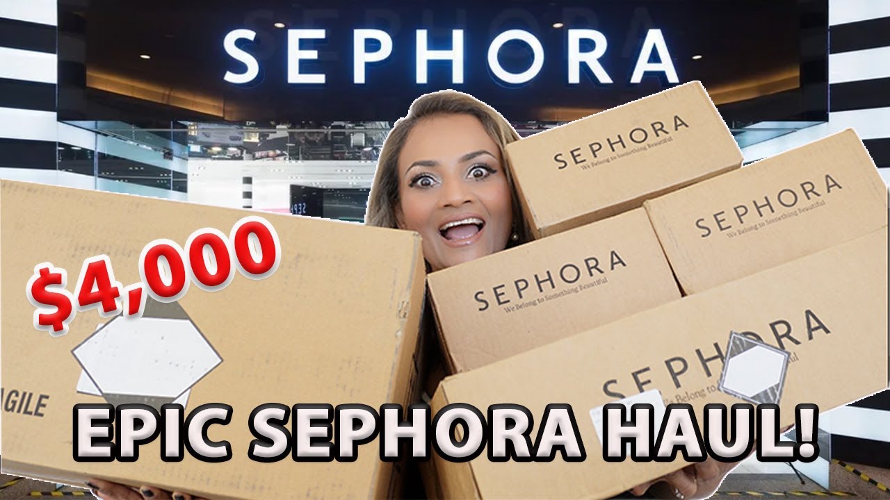 AN ACTUALLY MASSIVE, EPIC SEPHORA HAUL, NOT JUST CLICK BAIT! - PART 1 | CEYLON CLEO