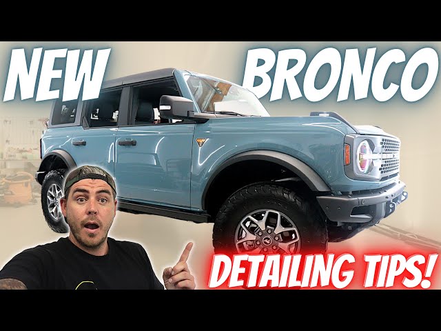 Here Are 8 Cleaning Products To Get Your Bronco Looking its Best —  BroncoTuned