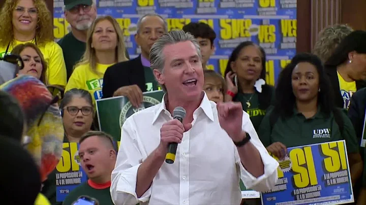 Newsom rallies support for Prop 50 to redraw California congressional districts