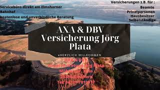 AXA & DBV Versicherung Jörg Plata in Elmshorn