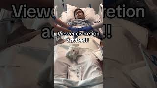 Went through it but we’re good! God bless! #hospital #openheartsurgery
