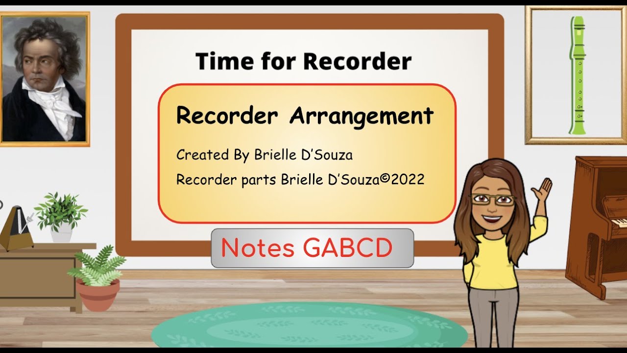 Recorder Play Along 3 parts YouTube