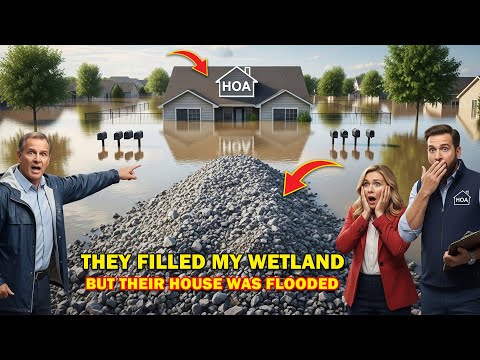 HOA Filled My Wetland With Gravel — And the Next Storm Turned Their Homes Into a Lake