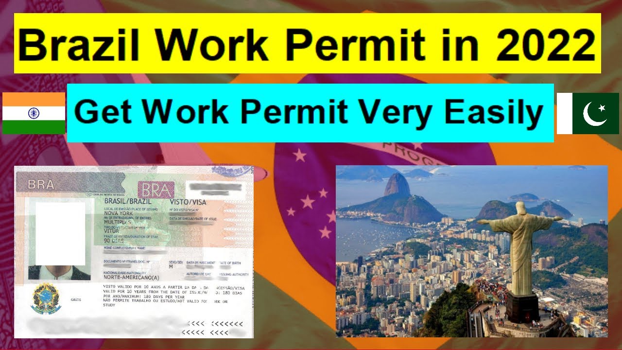 Brazil work permit price Brazil work Visa for Pakistani Indian