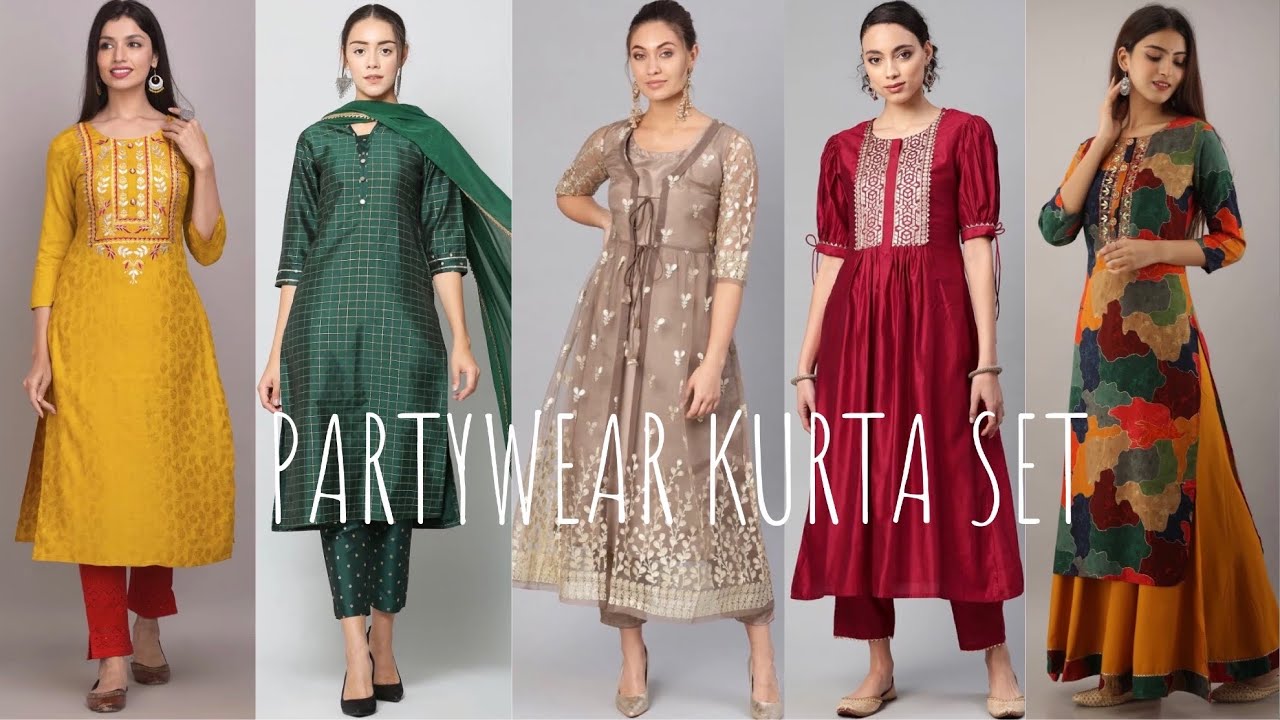 Flipkart Kurta Set Collection | Kurta Sets Haul | Beautiful Partywear ...