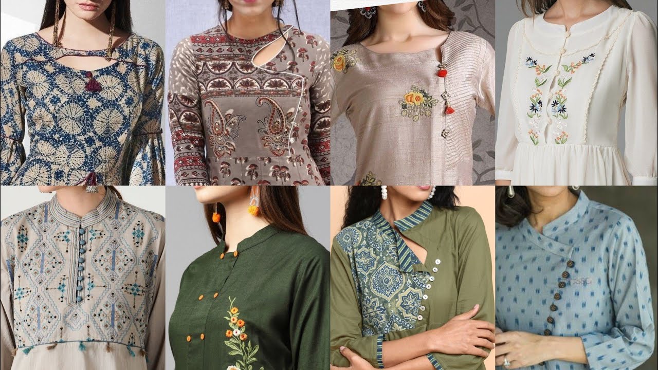 very latest fashion side neck design beautiful style girls