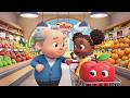 Apple Song for Kids 🍎 | Apple in Grocery Cart | Fun Nursery Rhymes &amp; Baby Songs