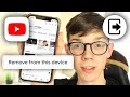 How To Log Out Of YouTube On Mobile - Full Guide