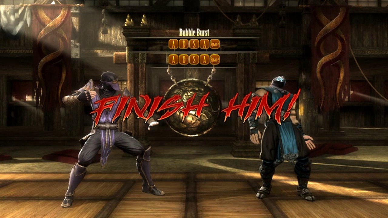 MORTAL KOMBAT KOMPLETE EDITION FATALITY (RAIN VS SUB ZERO
