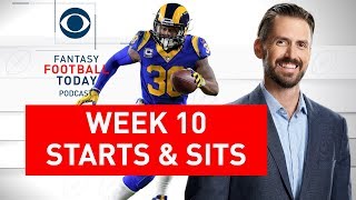 Week 10 FANTASY FOOTBALL STARTS and SITS | Full Episode | Fantasy Football Today