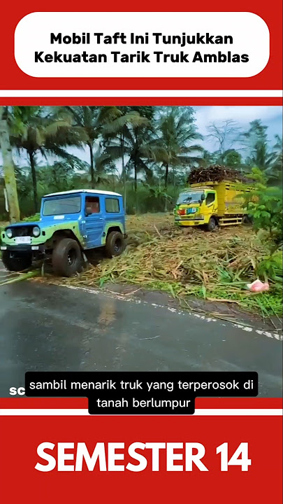 THIS TAFT CAR SHOWS THE PULLING STRENGTH OF A SUBMERGED TRUCK #shorts