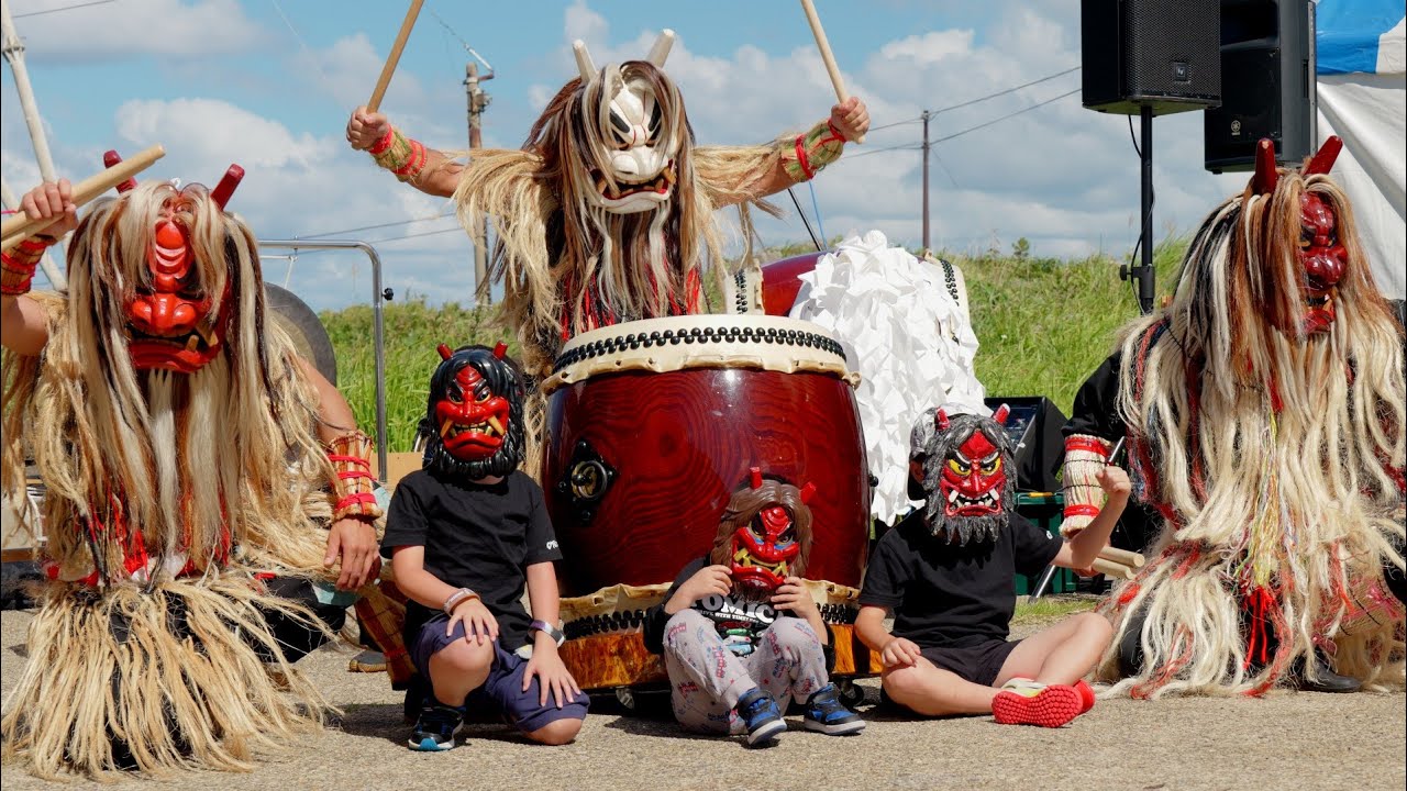 🌊入道埼灯台まつり🔱 “なまはげ太鼓”