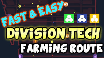 NEW FAST & EASY Division Tech Farming Route