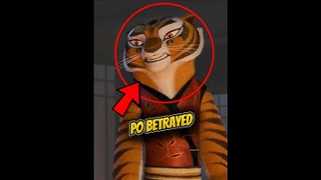 why Po BETRAYED Tigress in kung fu panda?