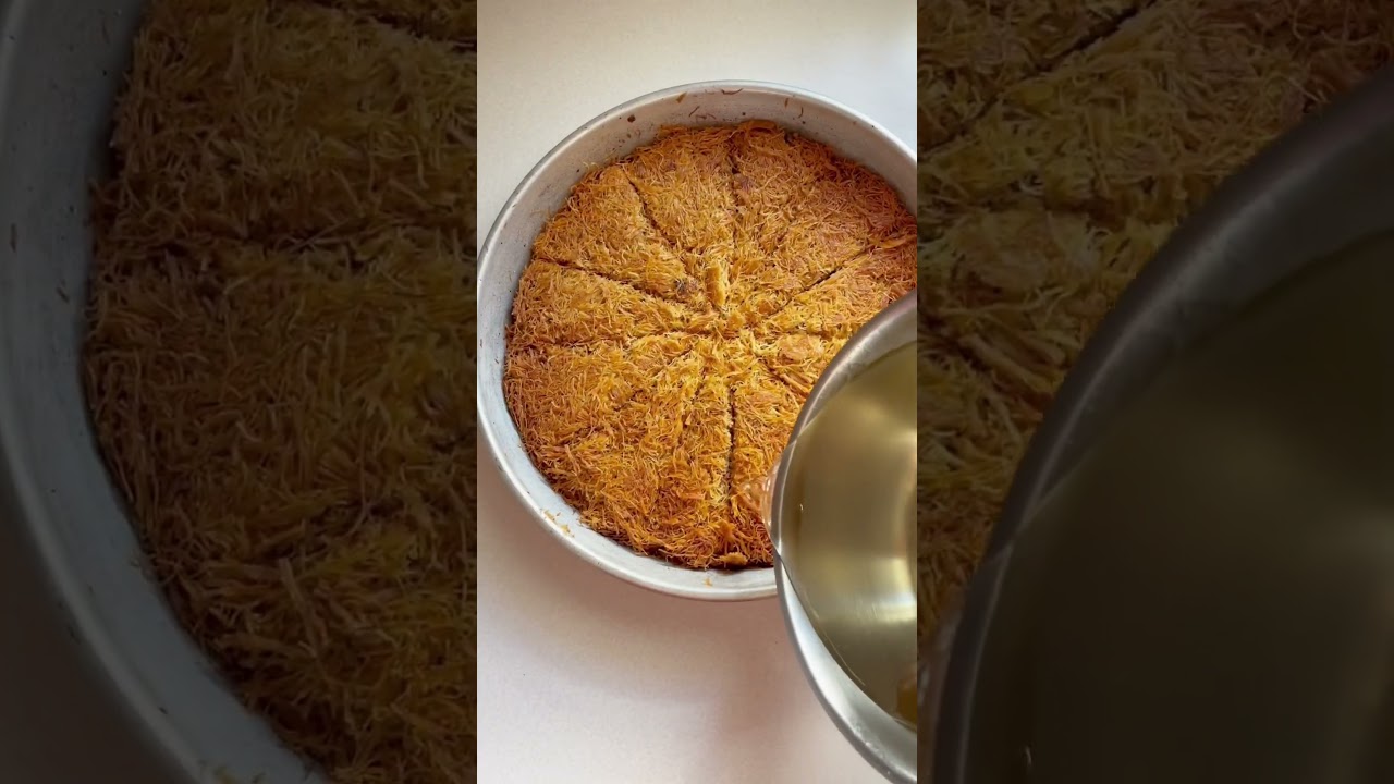 Kadayif turkish dessert 😋