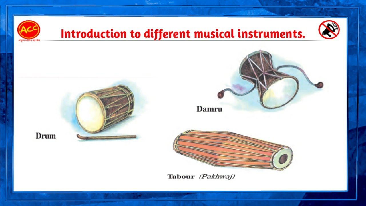 Introduction To Different Musical Instruments | Without Voice Learning ...
