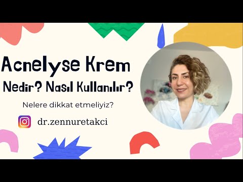 Acnelyse Krem Nedir? Ne İşe Yarar? Nasıl Kullanılır? Sık Sorulan Sorulara Cevap Veriyorum!