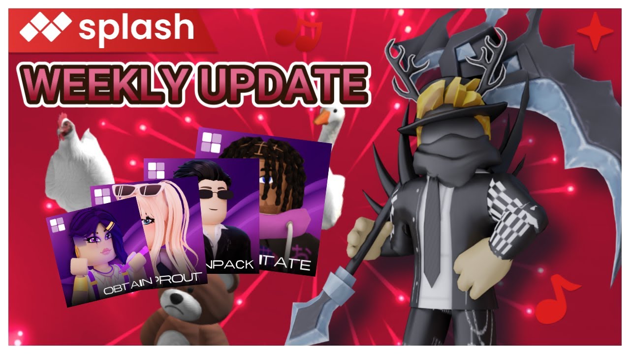 Splash on Roblox Weekly Update | 09/01