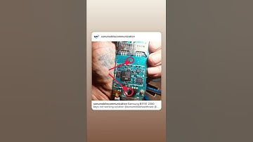 Samsung B313E 2580 keys not working done