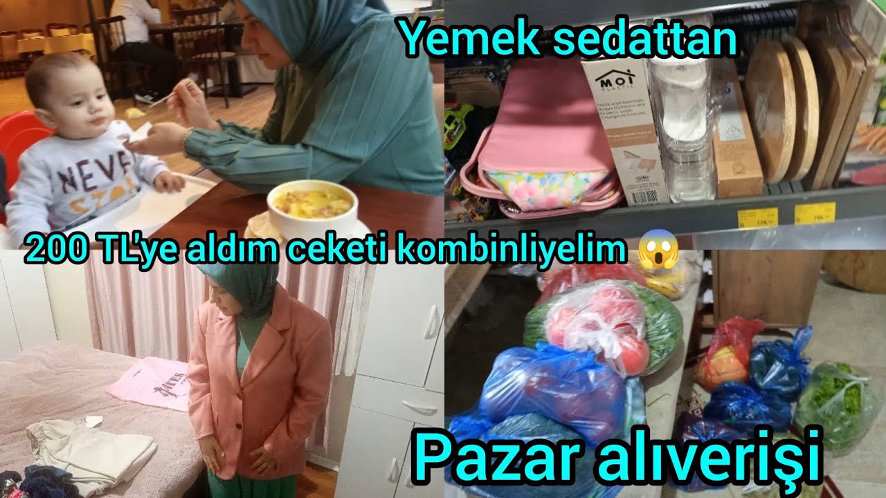 KOMBİN DENEMELERİ✅200 TLYE TAKIM✅PAZAR ALIŞVERİŞİ ✅#kombin #denemelialışveriş #elbise #alışveriş 