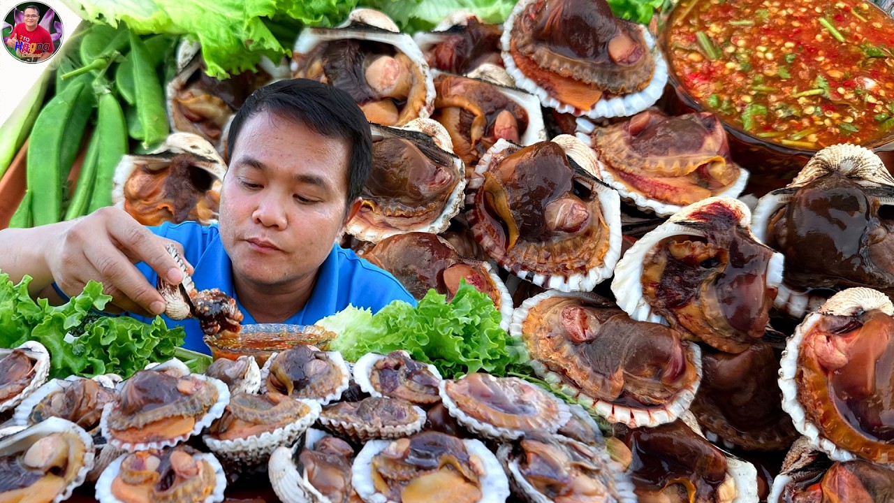 หอยแครงใหญ่ไซต์บิ๊ก เต็มปากเต็มคำ น้ำจิ้มจ้วดๆ ซดคักๆ แซ่บๆ สุดยอดหลาย